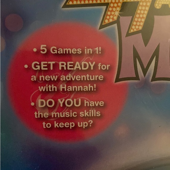 Disney’s Hannah Montana Electronic Handheld Game 2007 by Zizzle NEW UNOPENED - Picture 3 of 4